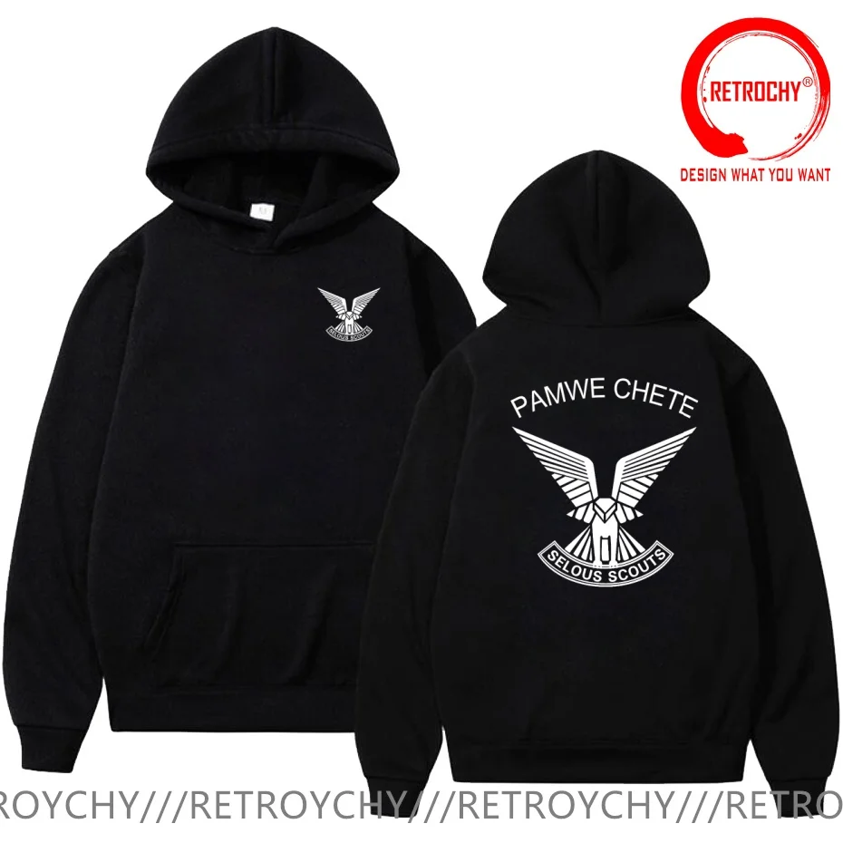 Rhodesian Zimbabwe Army Selous Scouts Pamwe Chete Logo Special Forces T Shirt Men Fashion Trendy Casual Clothing Stylish Tops