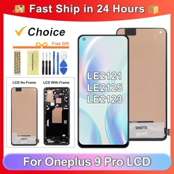 Tested 1+9Pro For OnePlus 9 Pro LE2121 LE2125 LE2123 LE2120 LCD Display Touch Screen Digitizer Assembly Replacement