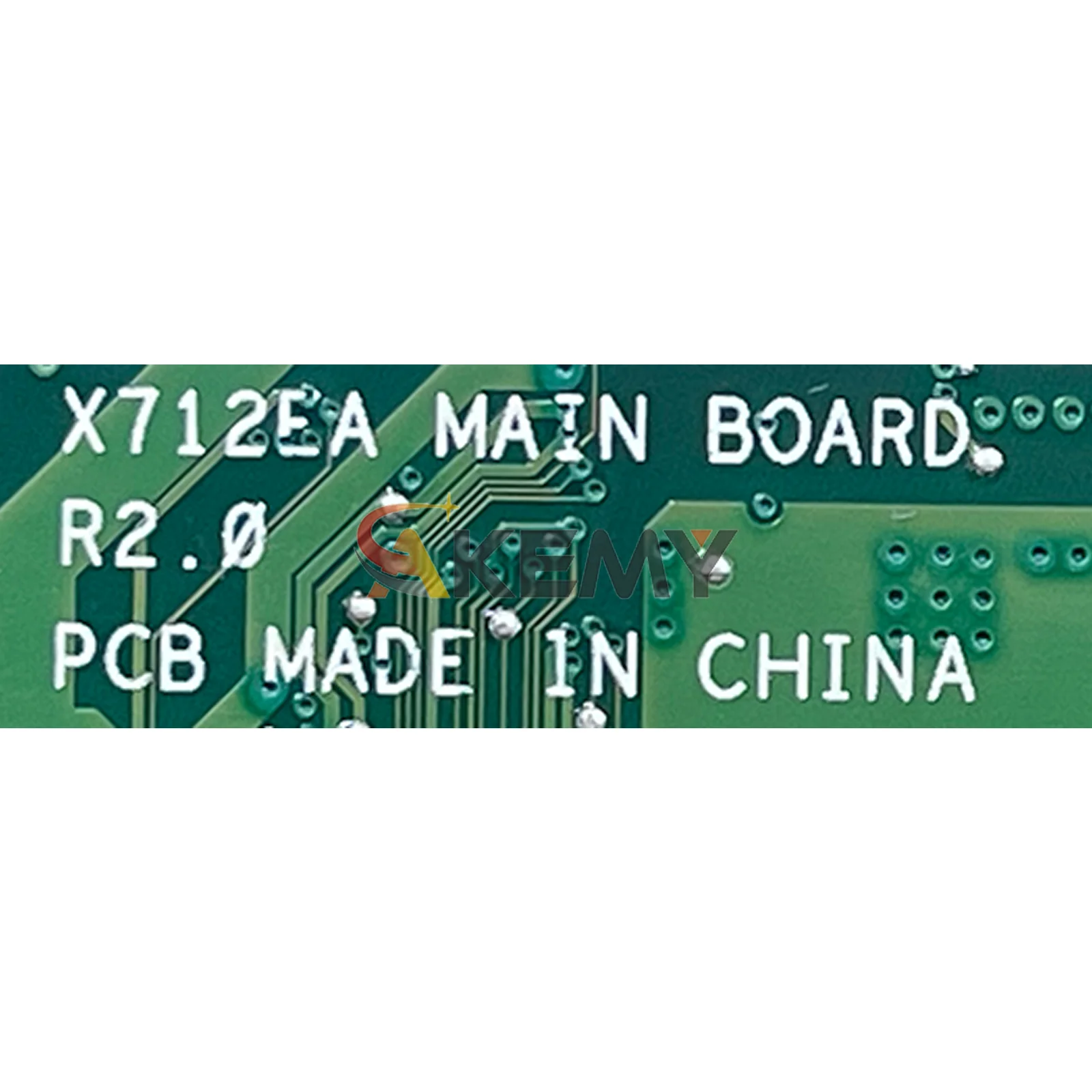 Placa base para ordenador portátil X712EA para ASUS VivoBook K712E X712EA X712E X712EQ F712E con 11a generación I3 i5 i7 100% pruebas OK stk