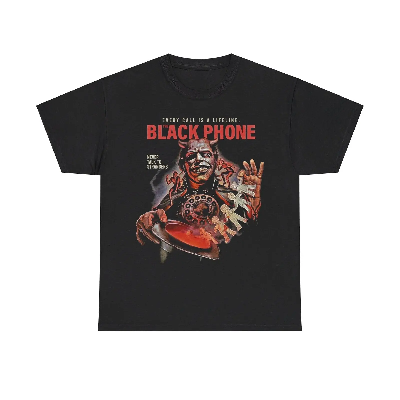 The Black Phone 2021 The Grabber Horror Film T-shirt