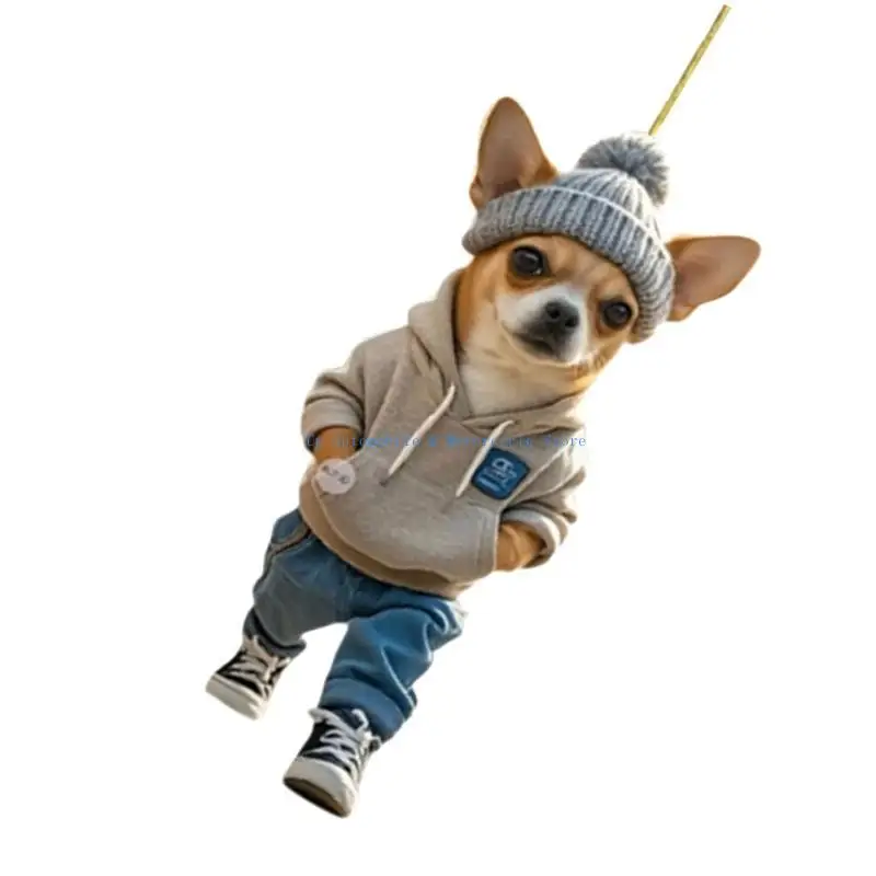 270E كارتون نمط السيارات الداخلية شنقا سحر مقاومة الكراك الاكريليك البناء الملونة اللون شماعات للمركبة