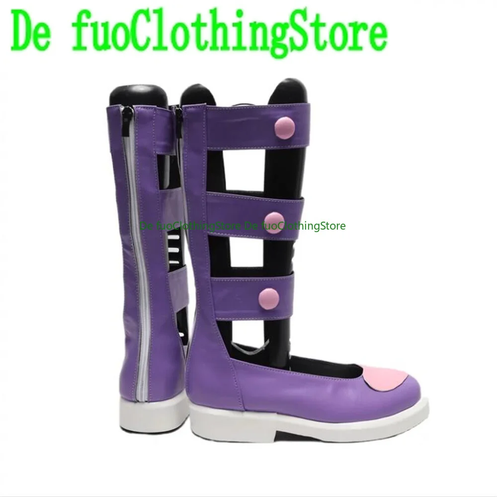 DefuoClothing Inukai Iroha Cure Friendy PreCure Cosplay Anime Jogo Rpg Adereços de festa de Halloween Sapatos Botas