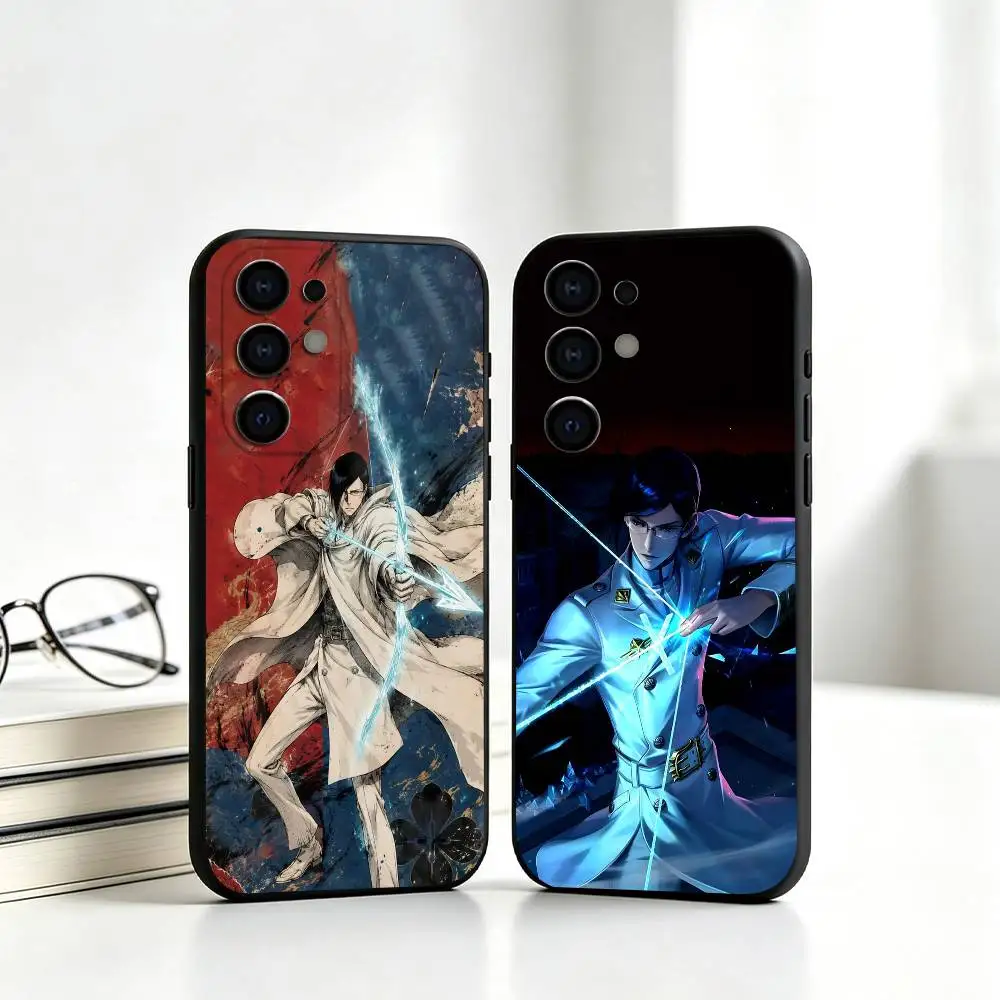 Anime BLEACH Ishida Uryū  Phone Case For Samsung S26,S25,S24,S23,S22,S21,S30,Ultra,Plus,Fe,Lite,Note,10,Black Cover Gift
