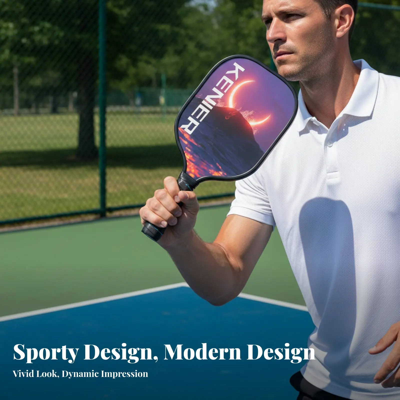

Pickleball Paddle Long-Lasting Wooden Pickleball Paddle Comfortable Grip Precise Control for Students