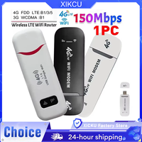4G LTE Wireless USB Dongle Mobile Broadband 150Mbps Modem Stick 4G Sim Card Wireless Router Home Office Wireless WiFi Adapter