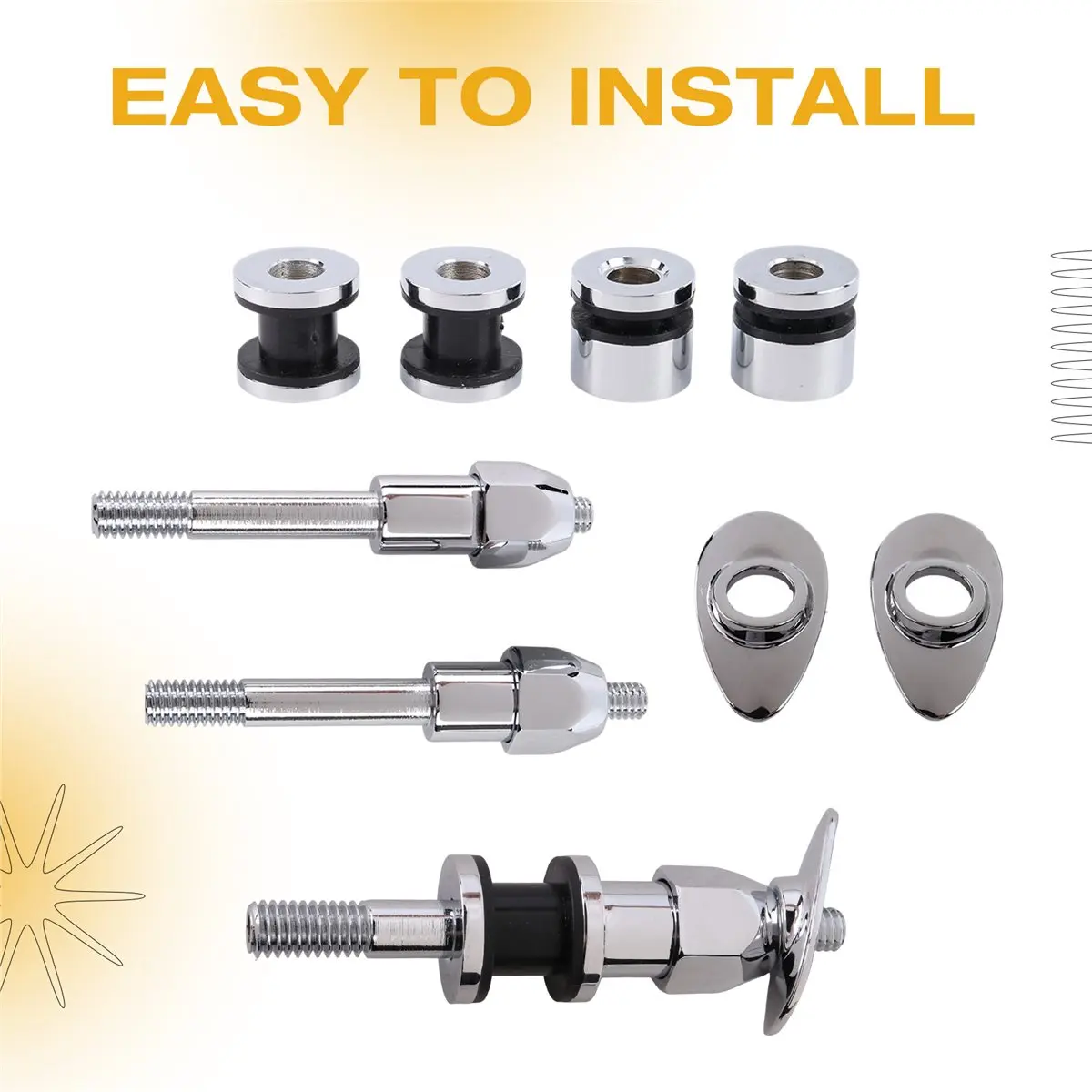 [saleout]motorcycle-sissy-bar-docking-hardware-kit-for-dyna-fxd-2002-2005-models