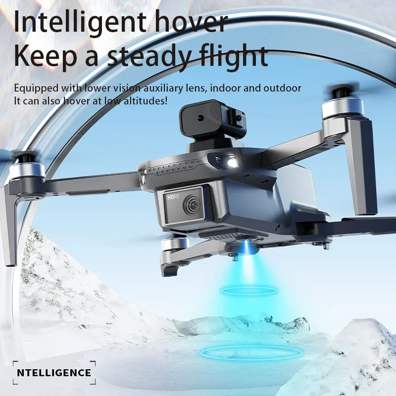 Nuevo S186 FPV con pantalla de Control remoto 8K cámara HD profesional GPS Drone 5G WIFI evitación de obstáculos RC Quadcopter Dron juguete