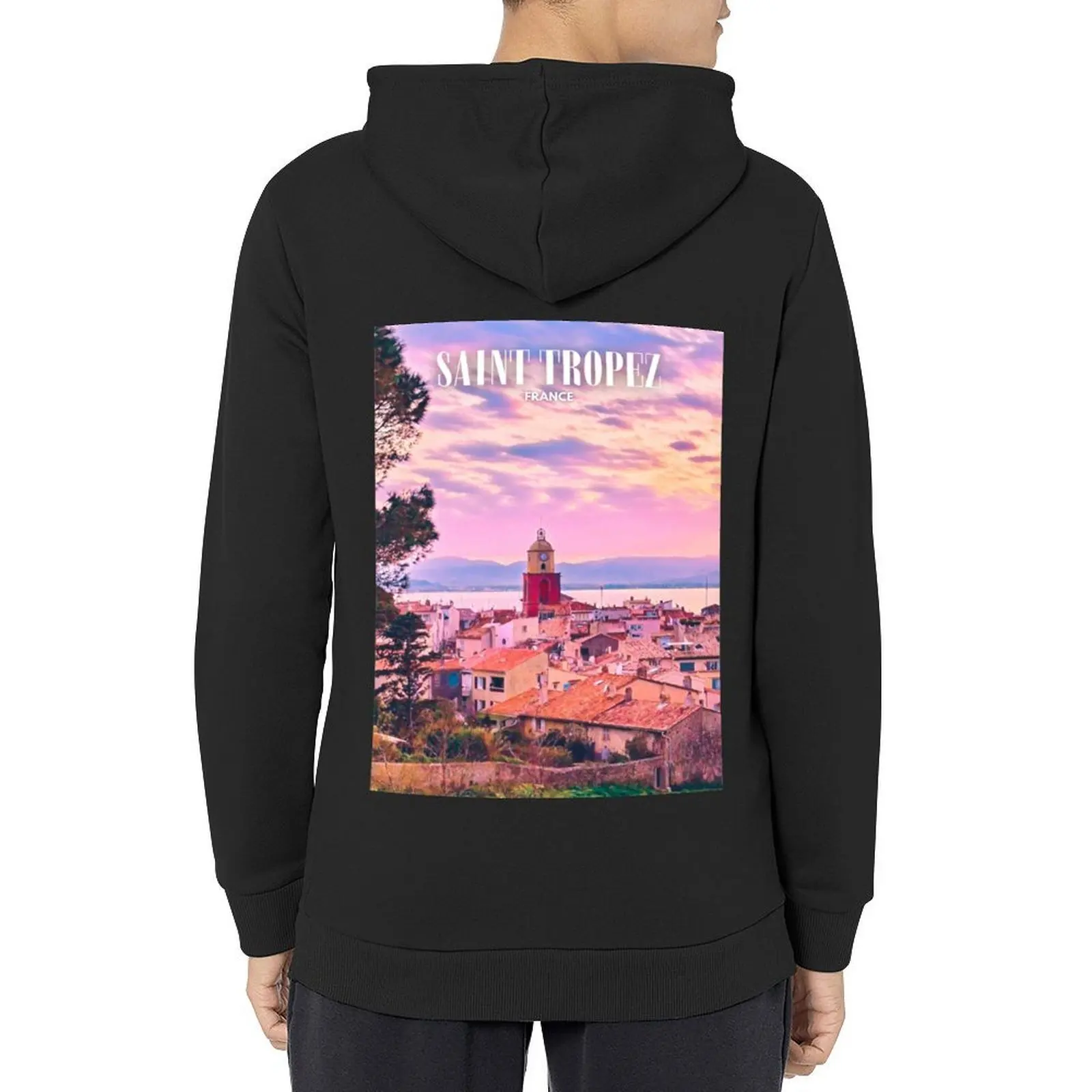 

Saint Tropez Travel Hoodie men's clothes winter clothes autumn mens clothes new features of hoodies & sweatshirts