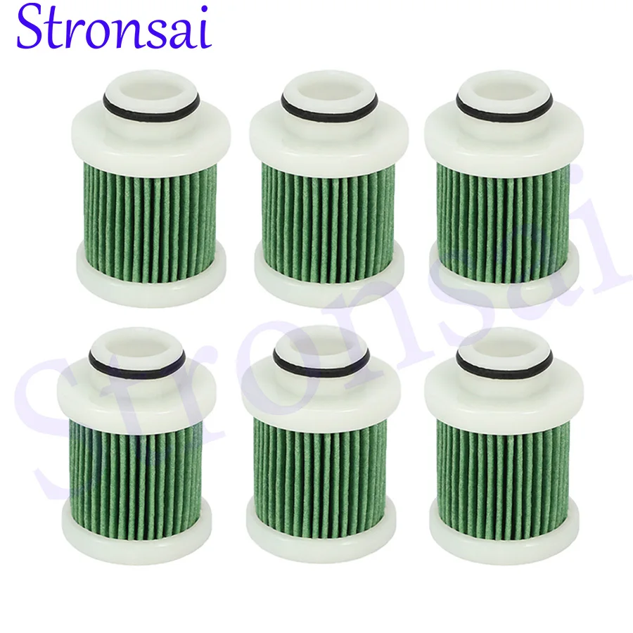 6pcs 6P3-WS24A-00 6P3-WS24A Fuel Filter for Yamaha 4 stroke FL150 F150 F200 F225 F250 6P3-24563-00-00 6P3-WS24A-01 6P3-24563-00