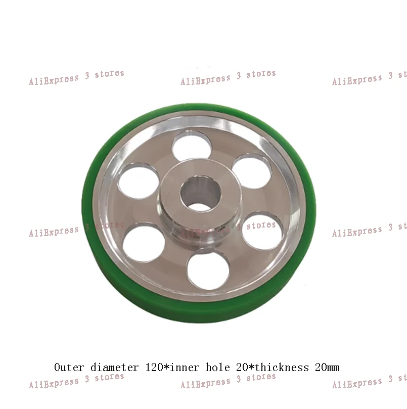 CNC EDM Parts S315 Urethane Tension Roller 120*20*20mmCode 4466186 For Seibu Low Speed Wire cutting Machine