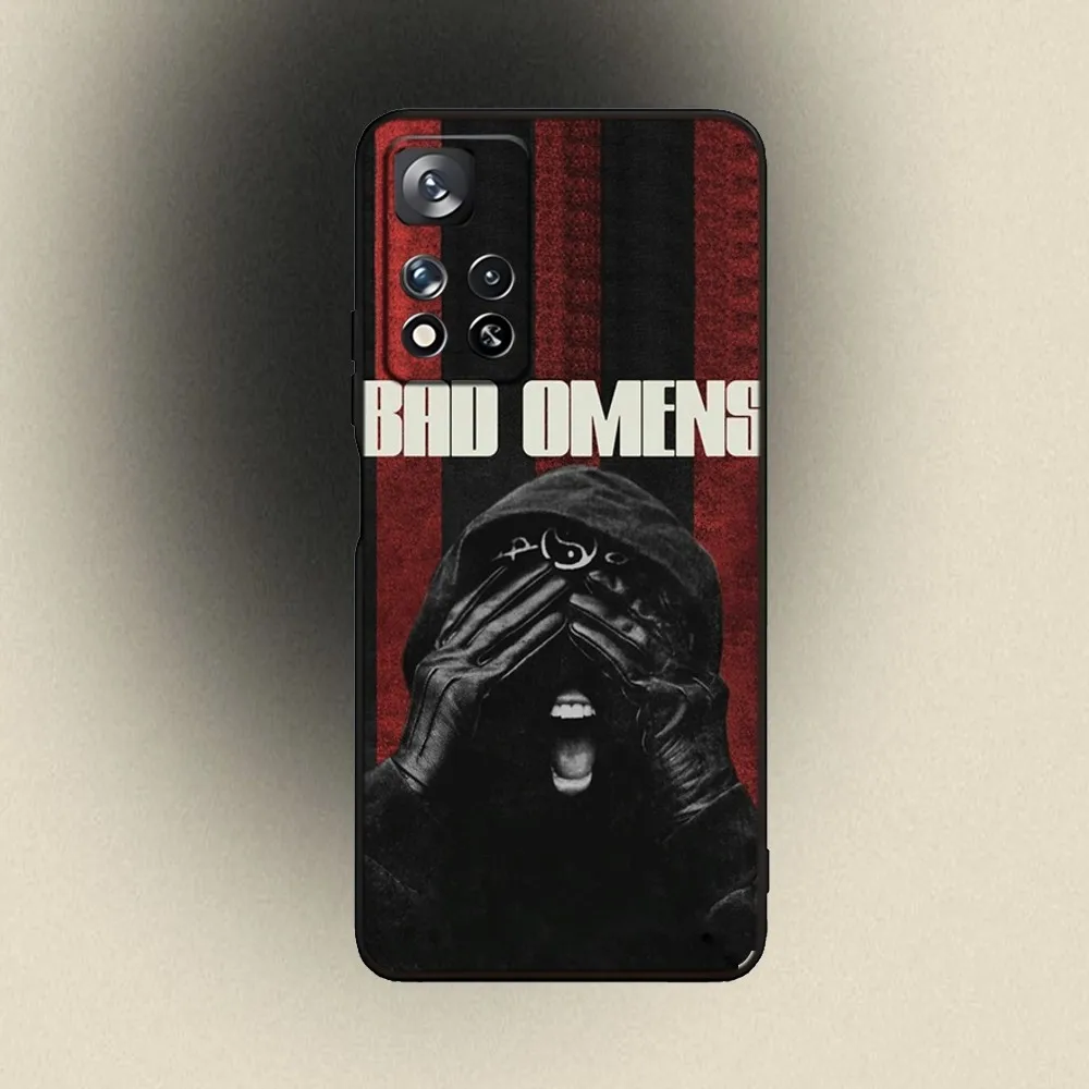 Band B-Bad O-Omens  Phone Case For Samsung Galaxy A20,A21s,A22,A31,A32,A52,A53,A72,73,A80,A91 Soft Black Cover