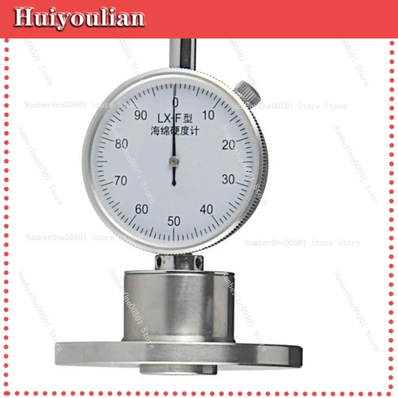 Shore Hardness Tester LX A C D With Stand Hardness Testing Tool For Rubber Silicone Plastic Sponge Foam Tire