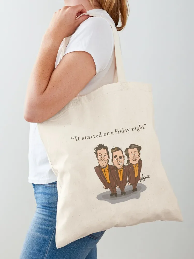 It started on a Friday Night Tote Bag tote bag canvas shopper bags for women Tote Bag