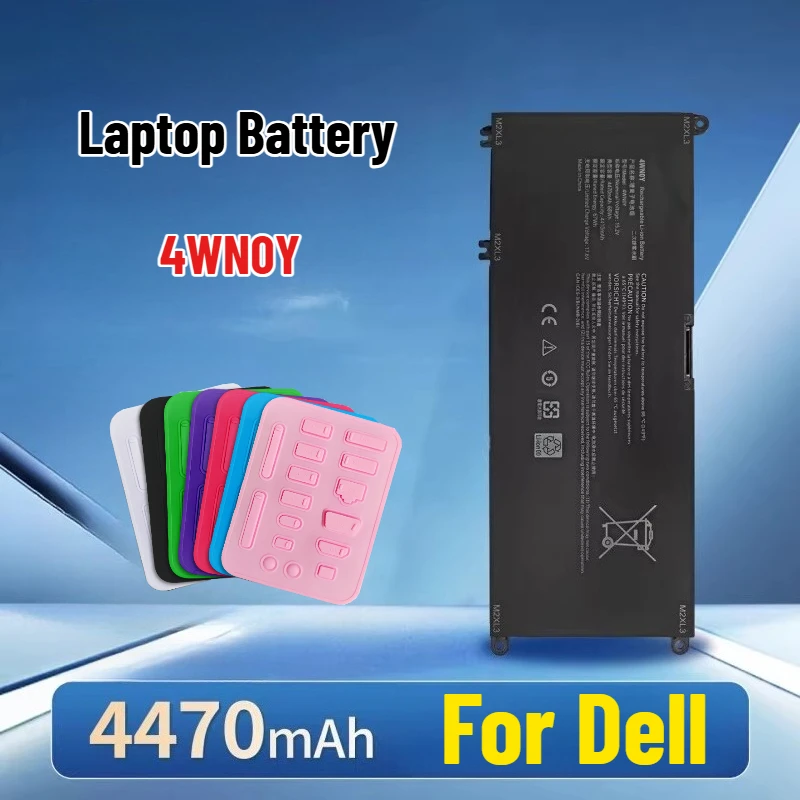 

For Dell Latitude 3310 68Wh Type 4WN0Y Upgraded High-capacity Laptop Battery