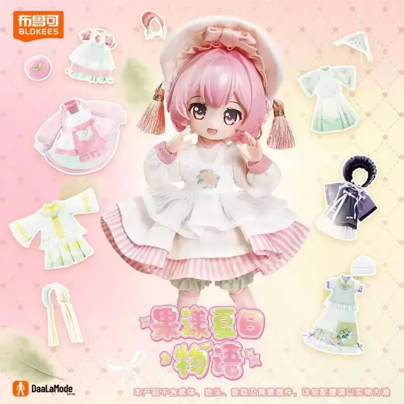 Original Blokees DaaLaMode 1/12 Doll Clothes Blind Box Summer Fruit Story Series Collectible Figure Outfit Gift For Collectors