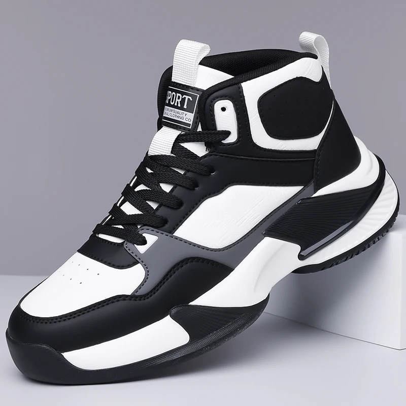 Modern Classic: Men's Lightweight Walking Sneakers with Enhanced Flexibility
