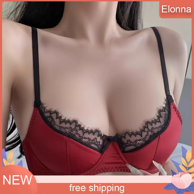 

Seamless Bras For Women Underwear Push Up Bra 1/2 Cup Bralette Comfort Soft Invisible Brassiere Simple Sexy Lingerie