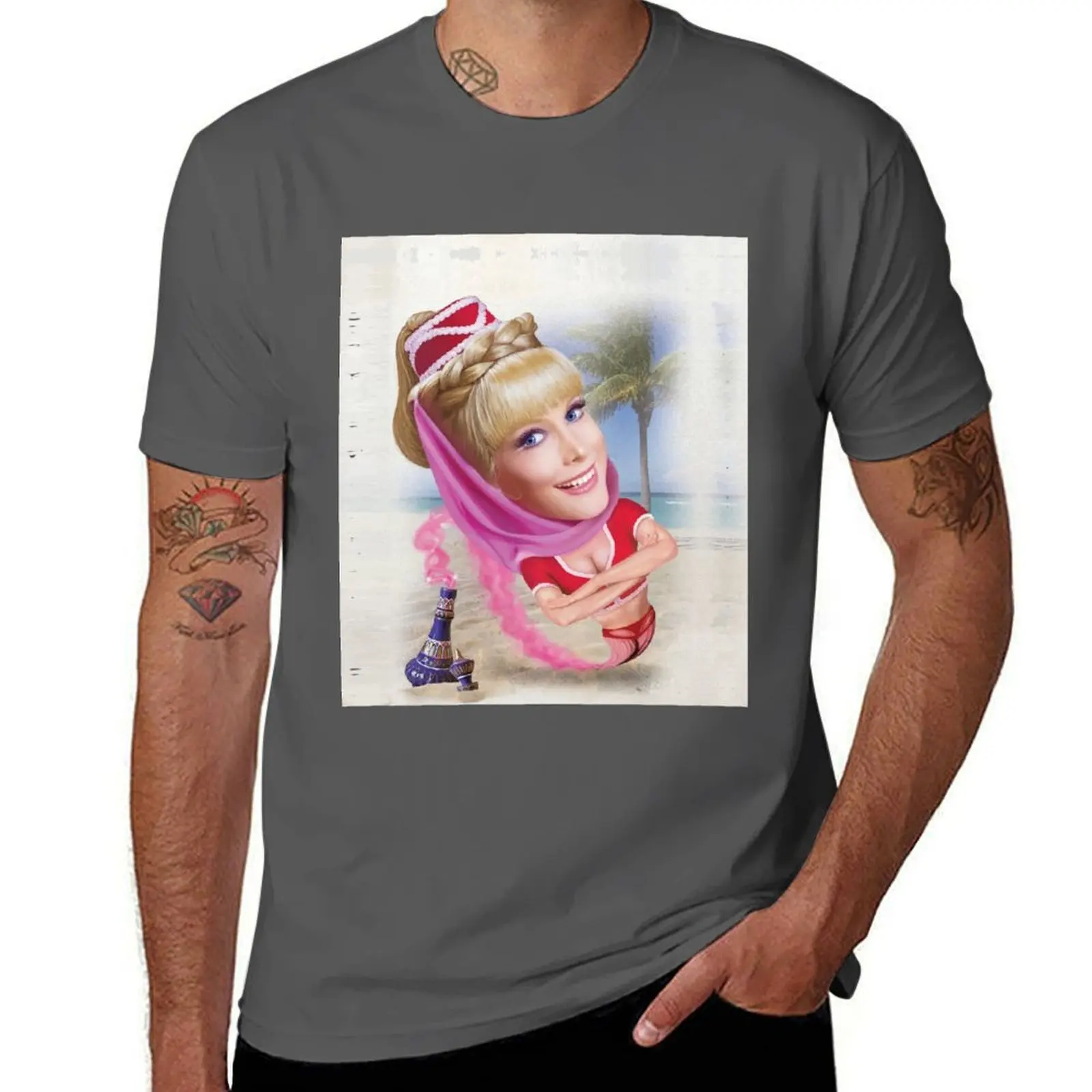 

I Dream of Jeannie T-Shirt mens graphic t shirts t shirt personalised anime t shirts oversize T-Shirt
