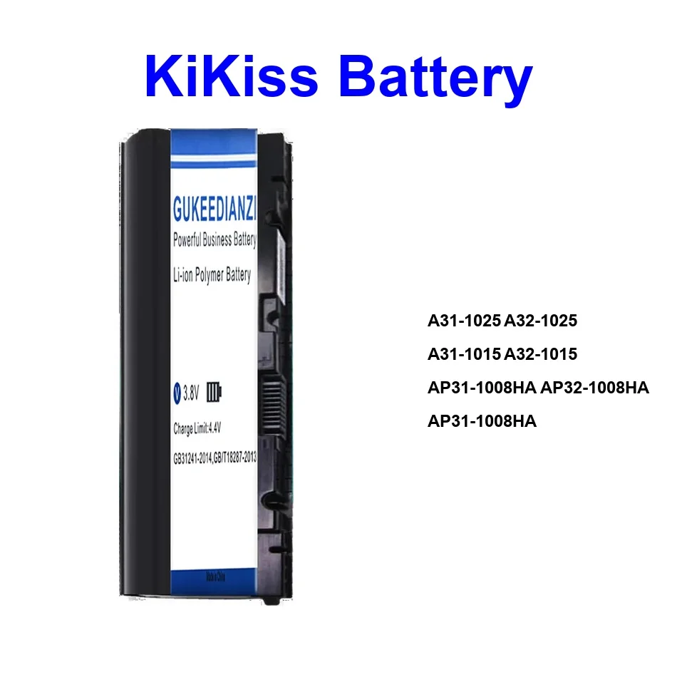 

Battery A31-1025 A32-1025 For Asus Eee PC 1008H 1008HA 1015P 1016P 1025C 1025CE 1008 1011 1025