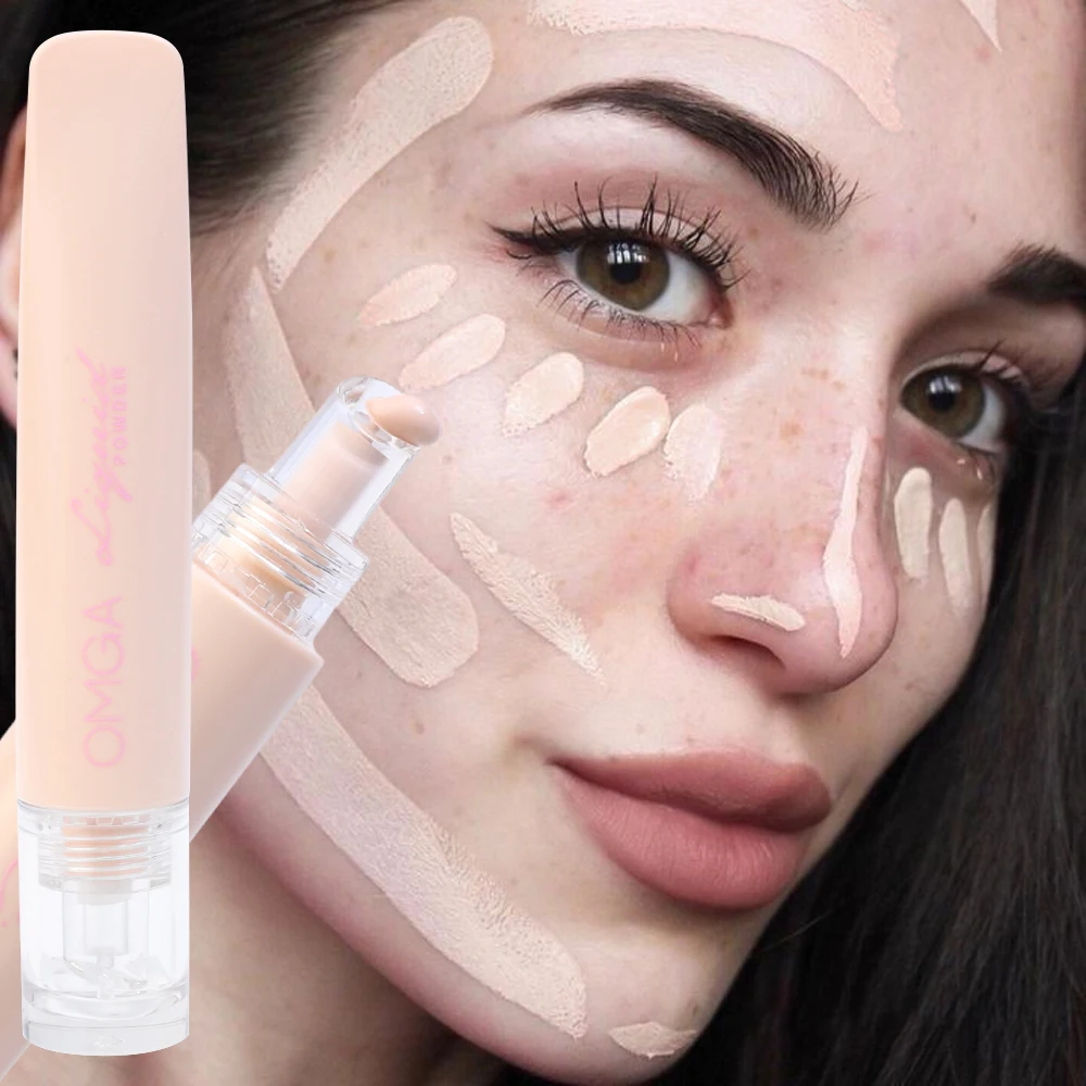 Waterdichte Vloeibare Concealer Matte Volledige Dekking Acne Littekens Donkere Kringen Foundation Crème Whitening Blijvende Gezicht Make-Up Cosmetica