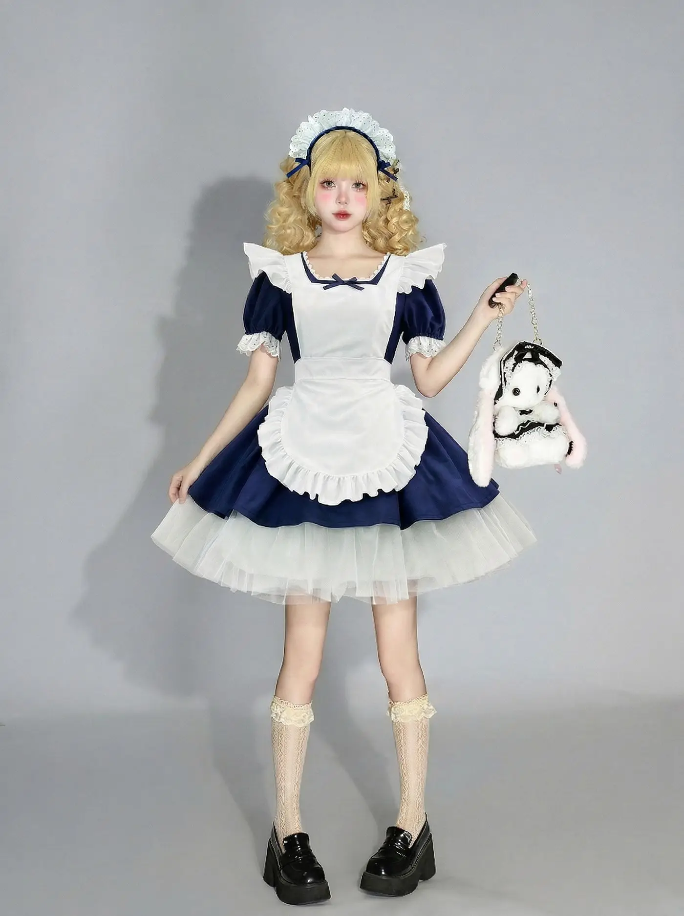 Japanese Kawaii Two-Piece Sets Long Sleeve Top + Short Skirt Sweet Women Casual Cute Print Bow Patchwork 2025 New Arrival
