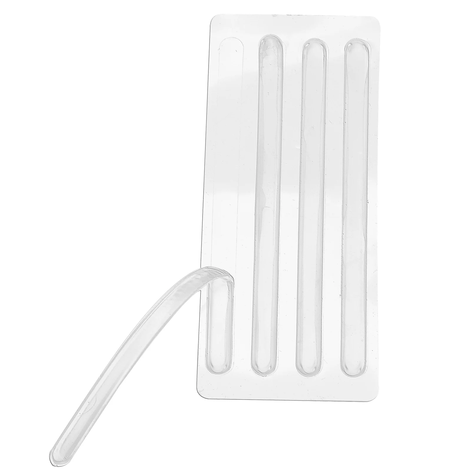 4 قطعة ملصقات كعب رفيعة من السيليكون الشفاف وسادات قدم مضادة للانزلاق تصميم غير مرئي لزيادة الارتفاع 095 18 وسادة أحذية