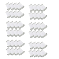 Filters 48Pcs For Deerma DX1148C DX1248C Vacuum Cleaner Accessories Elements Sweeping Robot Replacement Part Cleaning