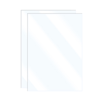 2Pcs NFEP Film For ANYCUBIC Photon Mono X For Elegoo Saturn Printer Parts Resin 3D Printers Release Films 200X140x0.15Mm