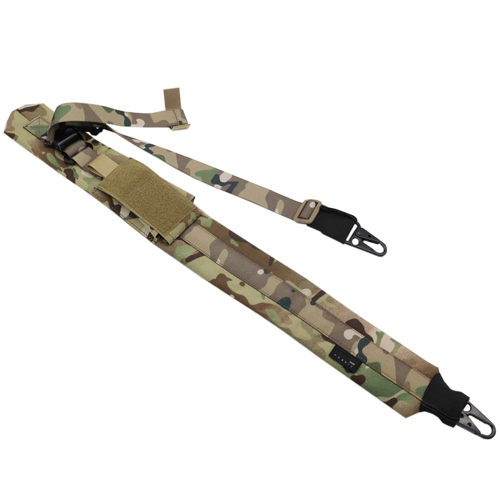 Tactical Modular Gun Sling Strap Rapid Adjustment 2 Point Padded Shooting Gun Sling Hunting Rifle Accessories