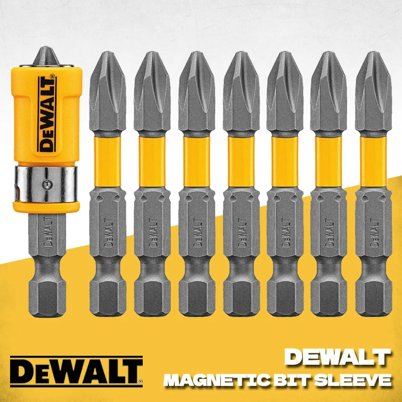 

DEWALT DWA2PH2SL Phillips Magnetic Bits Set Impact Driver Drill Bit Pivoting Magnetic Bit With 8pcs Bits