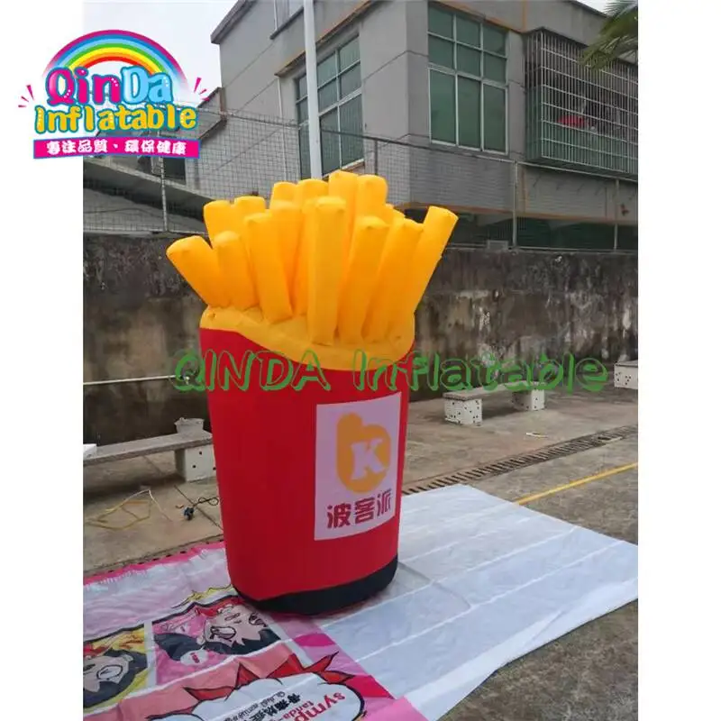 

Гигантская надувная фигура картошки фри для наружной рекламы и промоакций