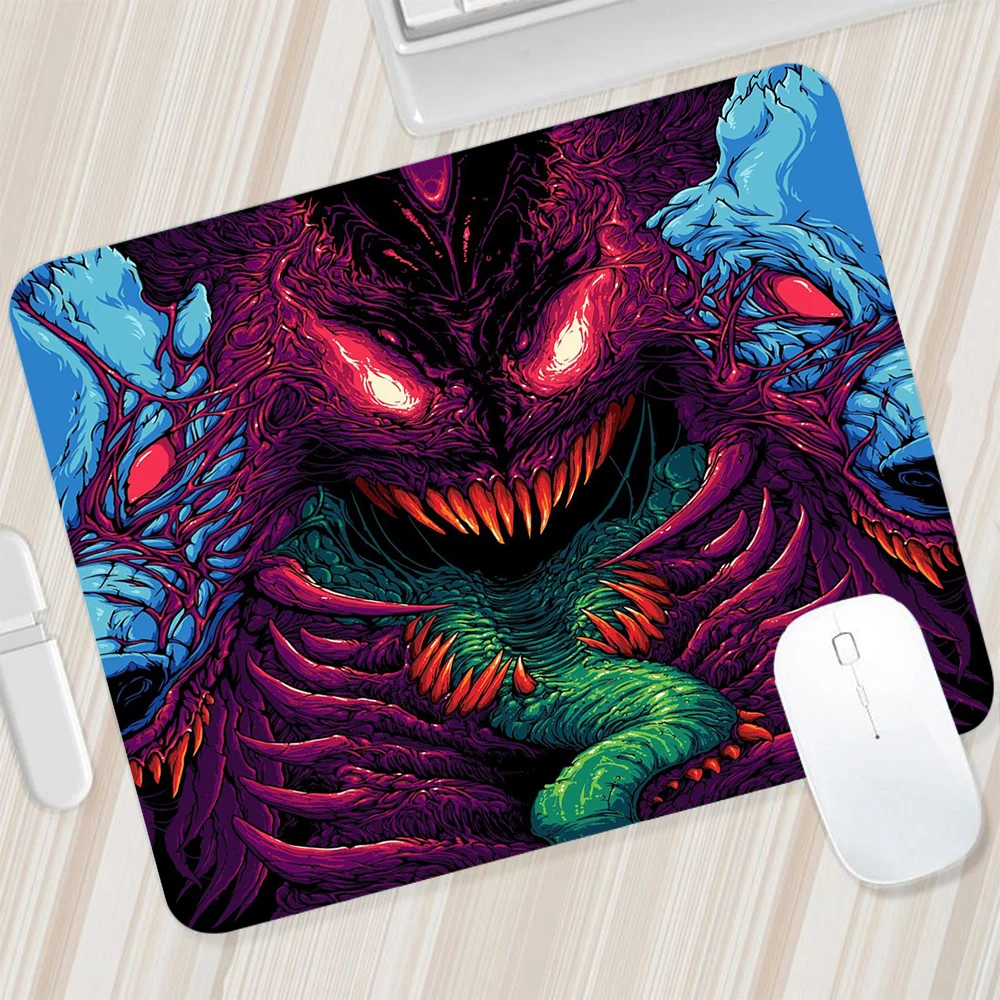 CSGO Hyper Beast Small Mouse Pad Gaming Mousepad PC Gamer Mouse Mat Computer Office Pad Keyboard Mat Desk Pad Laptop Mausepad