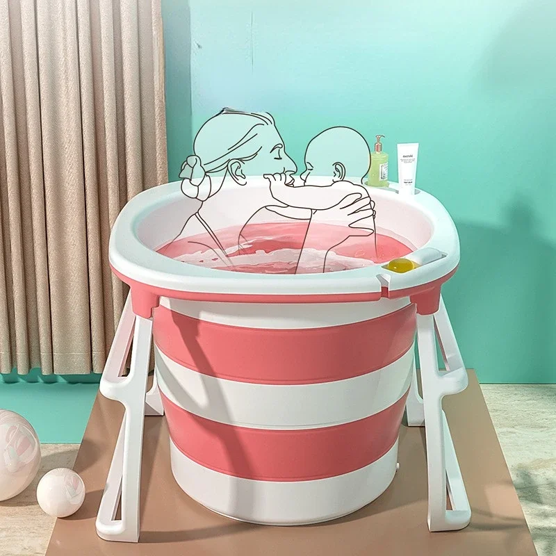 Plastic Bathroom Bathtub Shower Adults Large Thick Portable Body Sitz Bath Foldable Baby Bathtub Winter Spa  Home Items