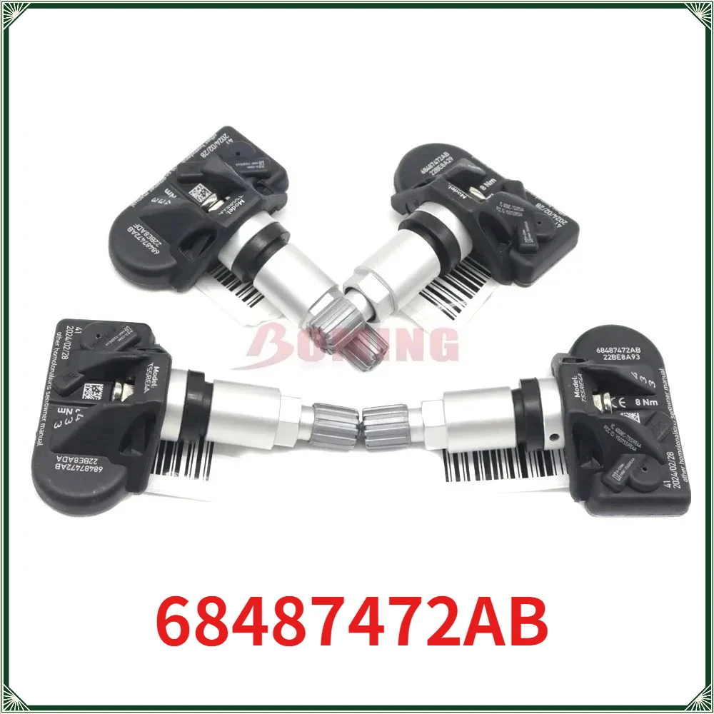 433MHz 68487472AA New Car TPMS Tire Pressure Sensor For Dodge Challenger R/T Scat Pack 2019 2020 2021 2022 2023 68487472AB