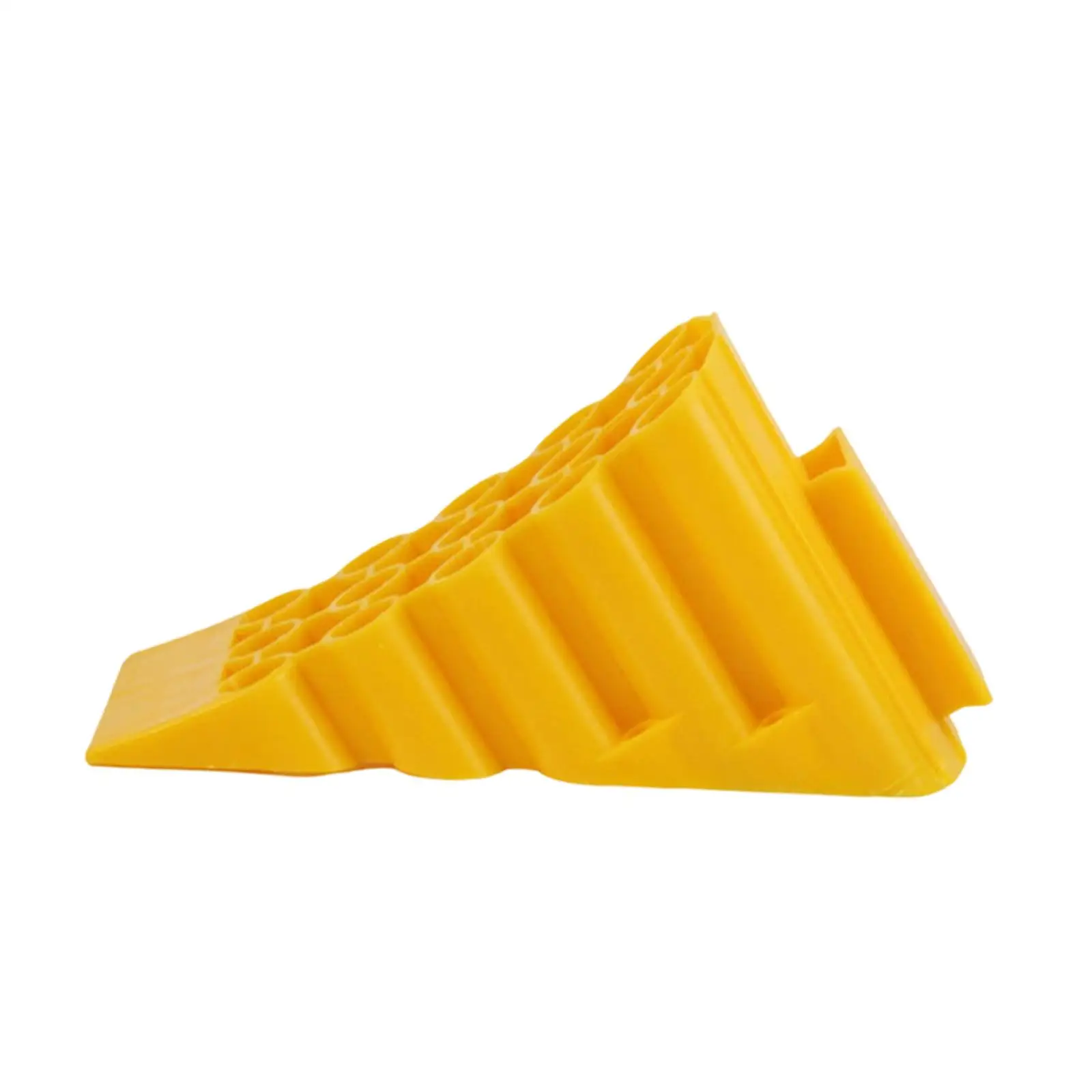 

Heavy Duty Car Tire Chock Non Slip Wheel Stopper Ramp Pad for Parking Safety Outdoor Use