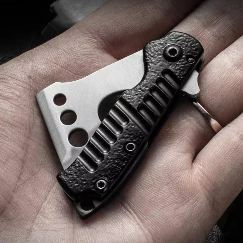 NEW Mini Multifunctional Folding Mini Hand Axe Square Outdoor Household EDC Emergency Survival Hand Tool