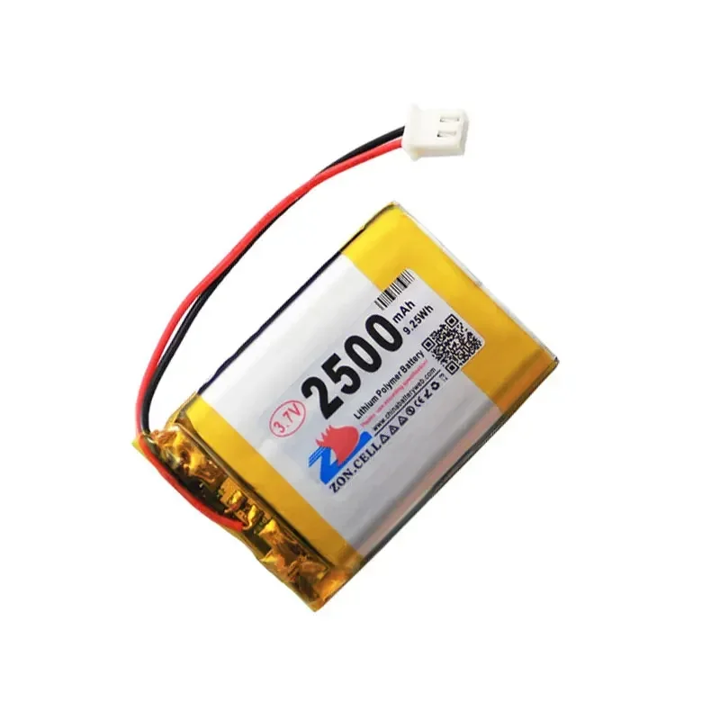 CIS 2500mAh kaartgeluid draadloze telefoon 3,7V lithium-polymeerbatterij 603450x2 603448x2