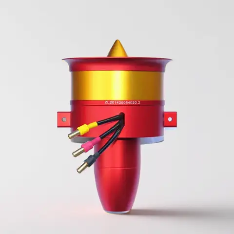 JP EDF 금속 컬버트 덕트 선풍기, 5060 4260 4250 모터, 12 블레이드, 6S, 12S, 14S, RC 비행기, 90mm, 105mm, 120mm