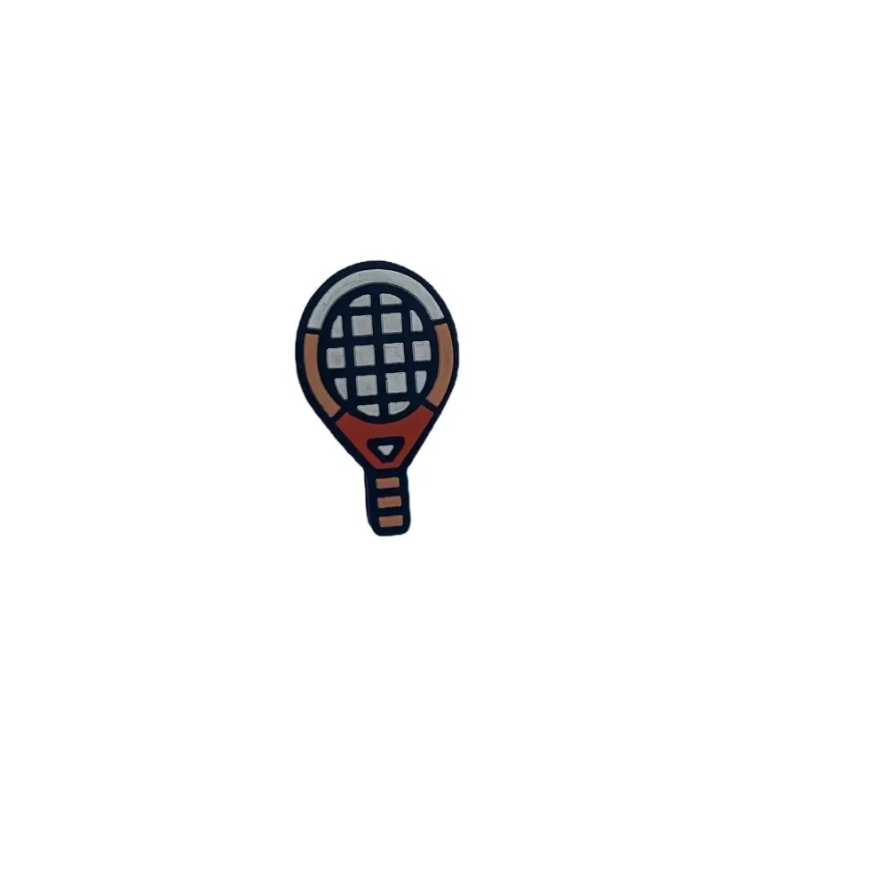 

Silicone Material Tennis Racket Dampener Cartoon Design Tennis Racket Shape Tennis Vibration Dampener Durable