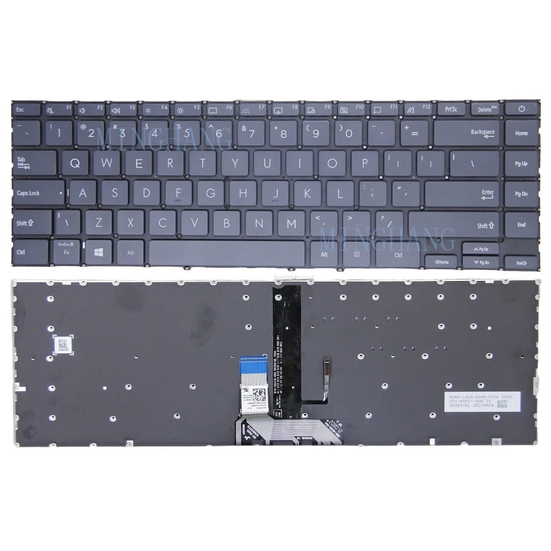 

Новая клавиатура с подсветкой для Asus ZenBook 14 UX425E UX425EA UX425J UX425JA UX425IA (US-раскладка)