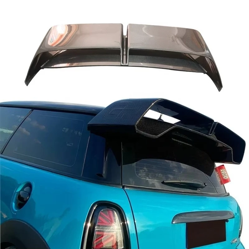 

GP3 Style Carbon Fiber Rear Spoiler for MINI COOPER S JCW R56 2007-2012 Double Deck Roof Wing Car Accessories Body Kit