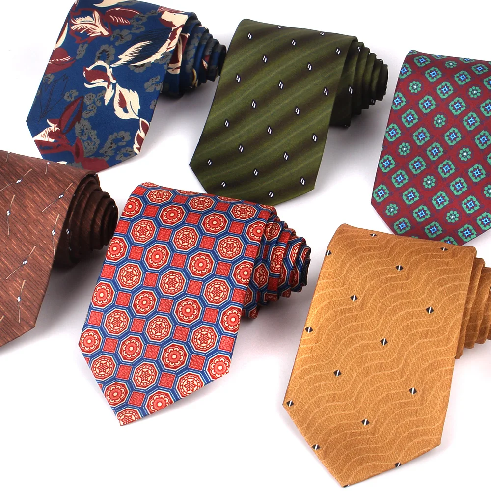 Corbatas de cuello con estampado suave para hombres y mujeres, corbata de boda para trajes de novio, corbatas clásicas para niños y niñas, corbatas florales Gravata, regalos nuevos