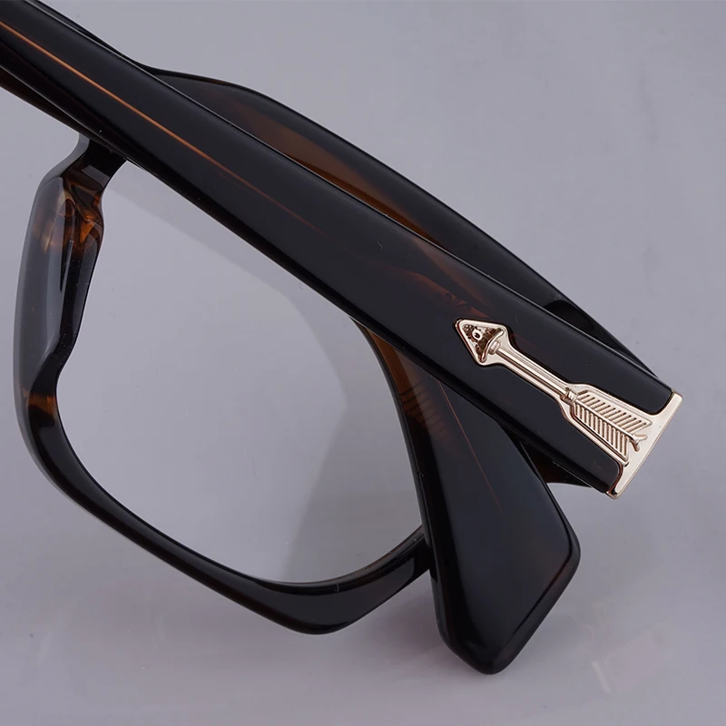 Acetate Rectangle Glasses Frame For Men Women Japanese Style Handmade High Quality  Designer Eyeglasses Can customize lenses