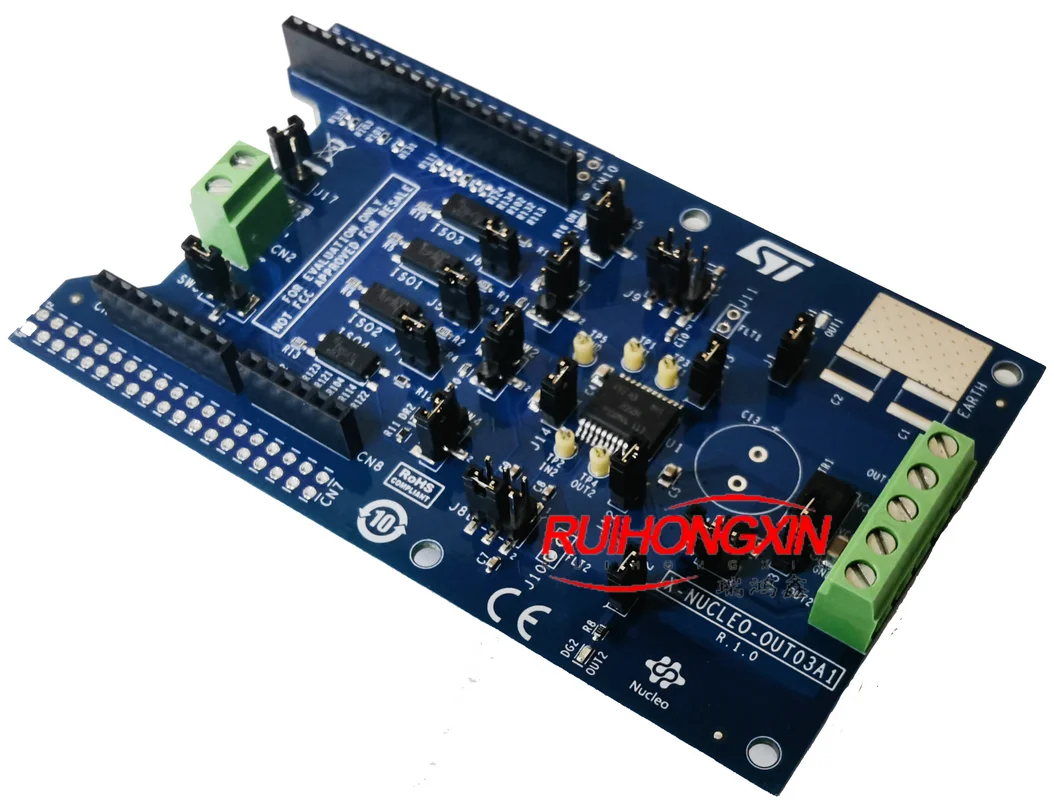 Original X-NUCLEO-OUT03A1 based on IPS2050H industrial digital output expansion board