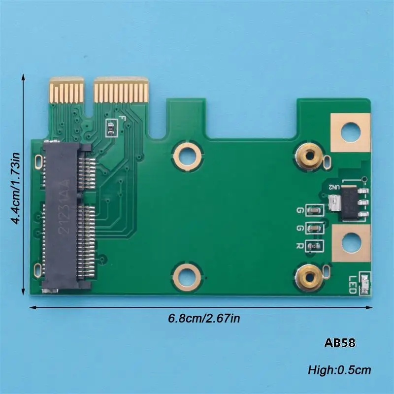 10X PCIE To Mini PCIE Adapter Card, Efficient, Lightweight And Portable Mini PCIE To USB3.0 Adapter Card