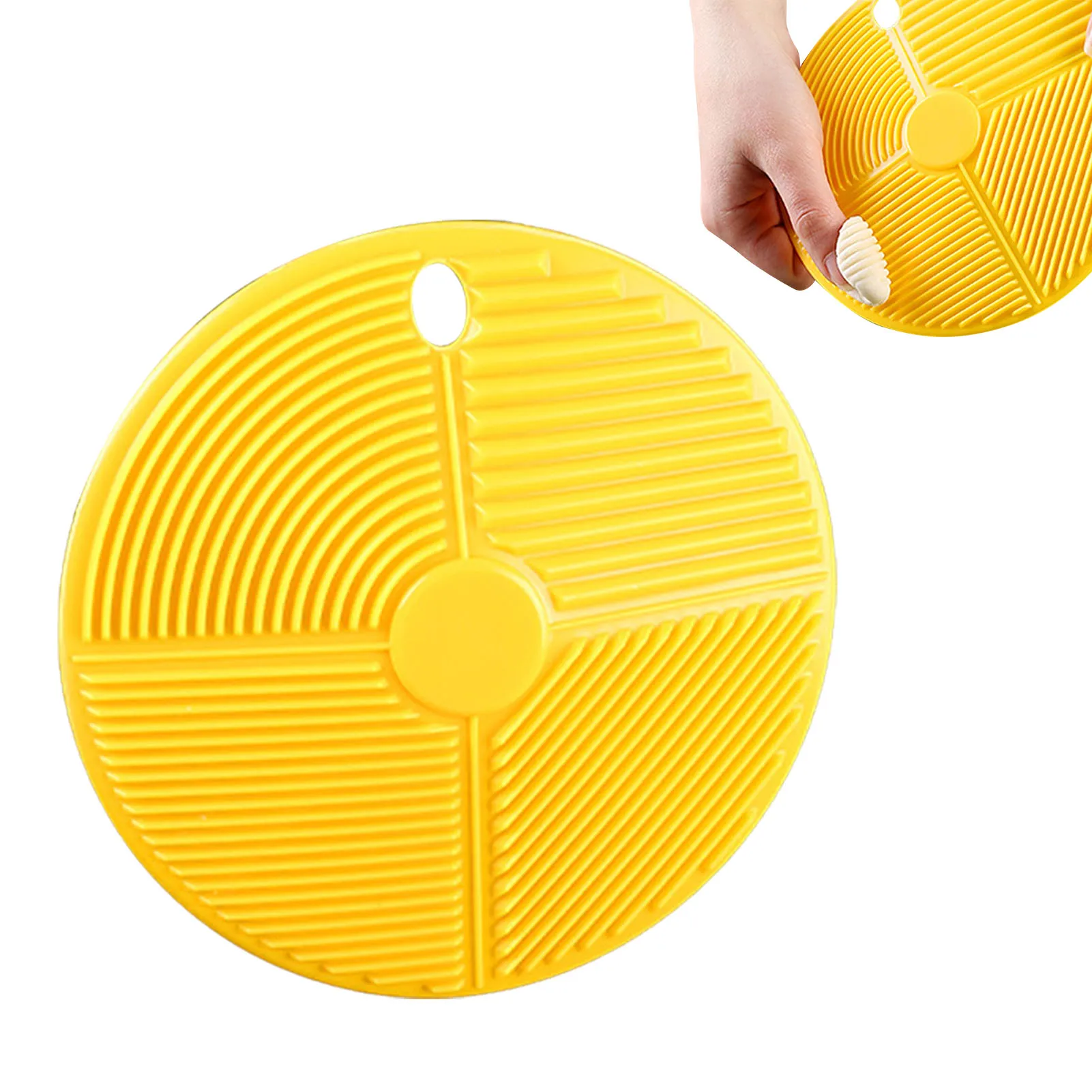 15cm Macaroni Making Mold Pasta Pastry Board Multi Purpose Yellow Dough Noodle Cooking Tool For Household Kitchen Supplies