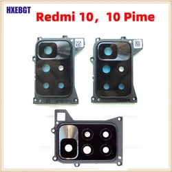 New For Xiaomi Redmi 10 , 10 Prime 50MP 2022 Main Camera Glass Lens With Frame Back Camera Lens Cover Smartphone Parts