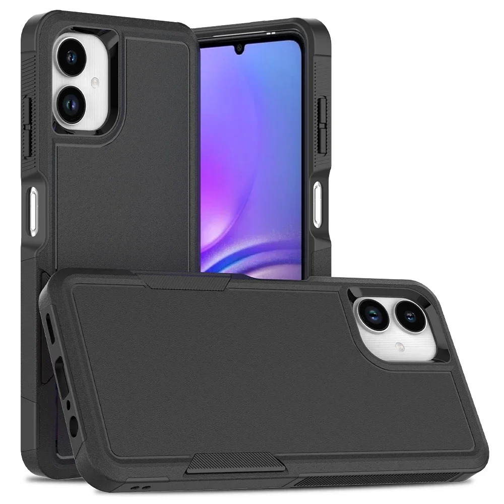 New Fashion TPU/PC Case for Samsung Galaxy A06 6.7inch 2024 Shockproof Phone Cover Hybrid Armor Shell 2IN1 Dual Layer Protection