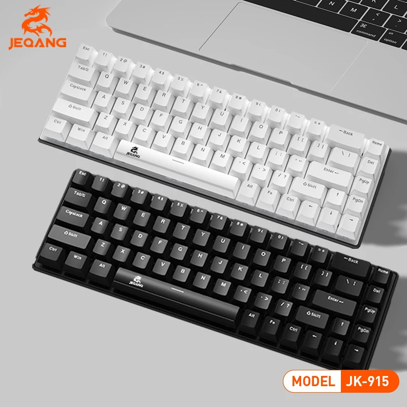 JK-915 سلكي ثلاثي الأوضاع + 2.4G + لوحة مفاتيح ميكانيكية لشحن بلوتوث #6