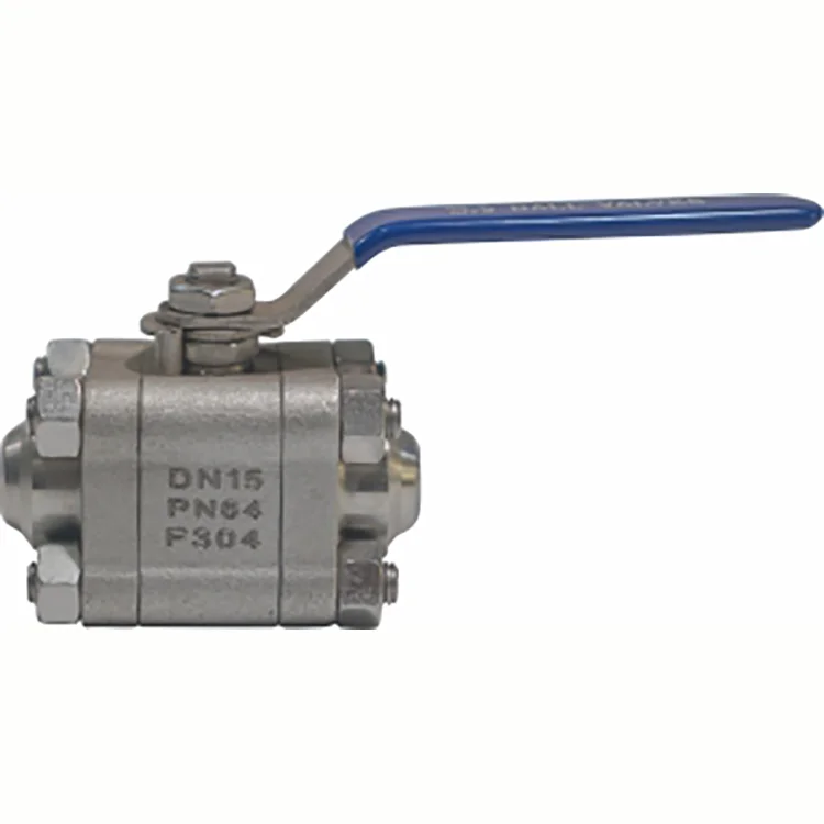 Good sealing performance and long life manual butt welding stainless steel die forging ball valve